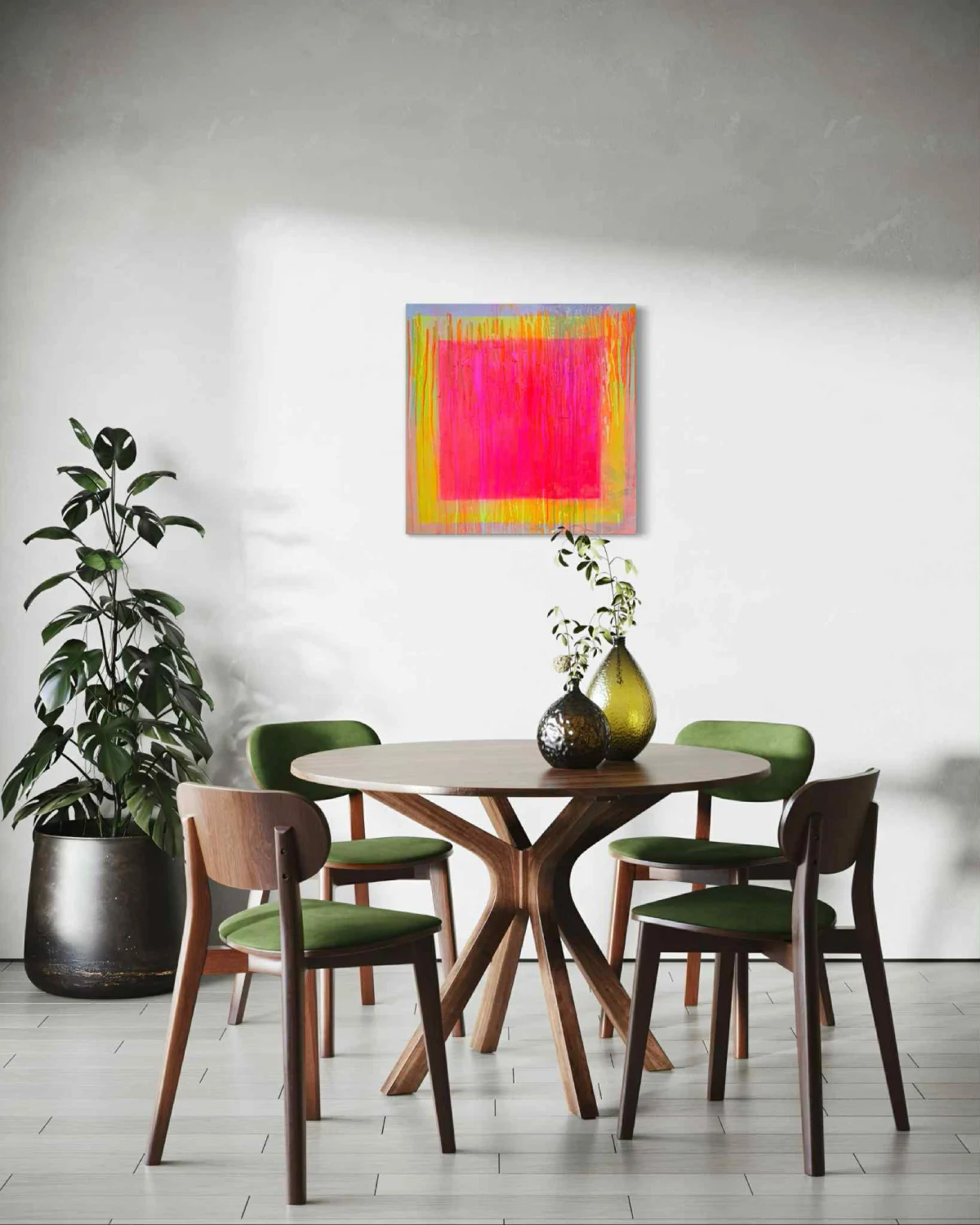 Obraz "Feel the heat" we wnętrzu