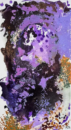 „Gatsby in gold frame”