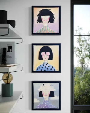 Obraz Tryptyk Matylda